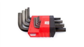 Zestaw Kluczy Imbusowych Jednostki Brytyjskie, 9 Szt. 1/16 In, 1/4 In, 1/8...