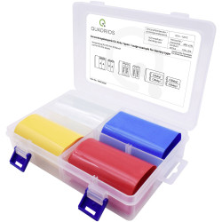 Quadrios 1905CA058 Battery Heatshrink 54mm 28mm No Adhesive 2:1