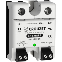 Crouzet 84136120N SSR 50A 600V AC For Heating Elements Zero Crossing