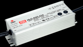 HLG-60H-C700A LED power supply, IP65, 70 W, 50 - 100 V/700 mA