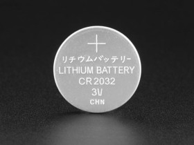 Adafruit CR2032 Lithium Coin Cell Battery