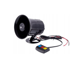 SYRENA ALARMOWA 3 TONOWA Z GENERATOREM POLICYJNYM