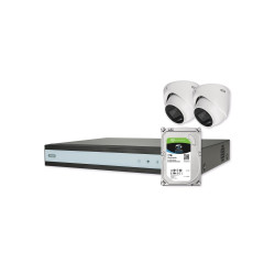 Kamera CCTV, montaż W budynkach, na zewnątrz 1080pikseli Miniaturowa kopułka ABUS Security-Center