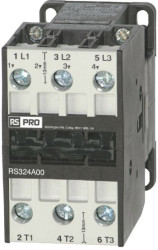 Stycznik 24 V AC RS PRO styki: 3 18,5 kW 40 A