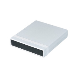 Hammond 1598GSGYPBK Instrument Enclosure GPABS 250x160x76mm Grey/Black