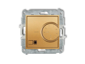 MINI Regulator temperatury z czujnikiem powietrznym złoty 29MRT-2 KARLIK