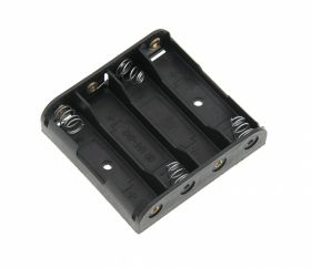 Koszyk na 4 baterie typu AA płaski