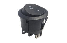 PRZEŁĄCZNIK KOŁYSKOWY OKRĄGŁY 2POZYCJE 6PIN DWUTOROWY MKO