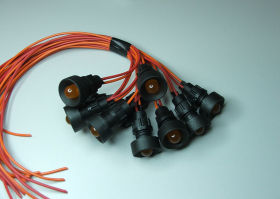 Lampka diodowa KLP-10/O 12-24VAC/DC typu LED 12-24V (klosz 10mm)/orange