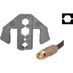 TOOLCRAFT 1423409 Crimping Bits 1 mm&#xB2; Max For PZ-500 Pliers