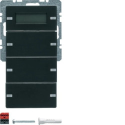 Q.1 Przycisk 3-kr z reg. temp. i wyśw., antracyt, aks 75663726