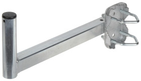 Uchwyt rurowy do mocowania anten / kamer do rury / słupa / balustrady średnica fi 32mm, dystans 365mm URL-32H30