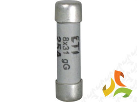Bezpiecznik, wkładka topikowa cylindryczna CH8x32 gG 2A 002610001 ETI