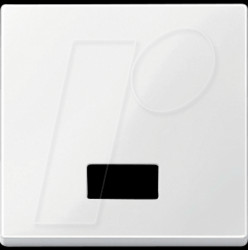 432819 Rocker with rectangular symbol window - System M, polar white, g