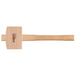 Młotek drewniany 315g 100x70x46mm długość 320mm 25-076