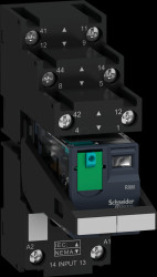 RXM2AB2BDPVS Coupling relay Zelio, 2 CO, 24 V DC, 10 A