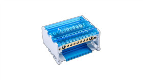 Blok Rozdzielczy Na Szynę Th35 Lub Do Pow. Płaskich 100A 4X11 Fj-411/100B 90242