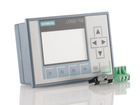 Moduł wyświetlacza Siemens Wyświetlacz tekstowy do sterownika PLC Seria LOGO 6ED1055-4MH08-0BA1 86 x 128,2 x 38,7 mm