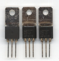 BF819 NPN 0,1A 300V TO-202 TRANZYSTOR