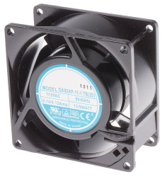 Wentylator osiowy 115 V AC AC 80 x 80 x 38mm 9W 51m³/h 36dB 120mA