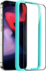 ESR Armorite Szkło ochronne na wyświetlacz Apple iPhone 15 Pro 1 szt. Anti Fingerprint (Odcisk palca), odporna na zaryso
