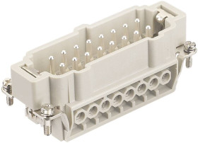 Harting 09365162601 Wstawka pinowa męska 09 36 516 2601, 1 szt.