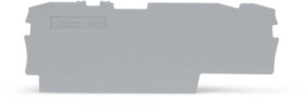 End/Intermediate plate for terminal block, 2002-1791