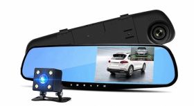 Kamera Samochodowa 2w1 - 4.3'' Wyświetlacz Full HD