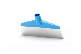 Skrobak, typ: Skrobak podłogowy, l. elementów: 10, Stal nierdzewna