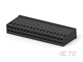 Listwa stykowa PCB 34-pinowe AMPMODU IV/V raster: 2.54 mm 2-rzędowe TE Connectivity Płyta250 V Bez osłony