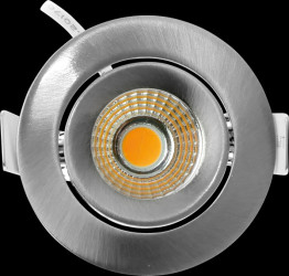 ED-10063 LED flush-mounted spotlight, dimmable, 5 W, 450 lm, 2700 K, nick