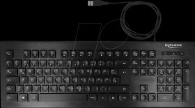 12672 Keyboard, USB, black
