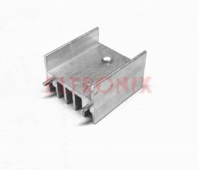 RADIATOR 25MMX22MM 6 ŻEBER Z 2 KOŁKAMI PILOTUJĄCYMI