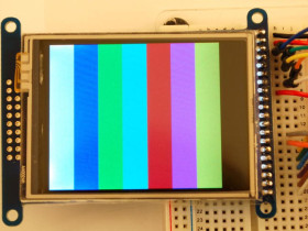 Adafruit 2.8" 18-bit color TFT LCD with touchscreen breakout board