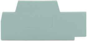 End/Intermediate plate for terminal block, 280-342