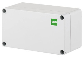 INDUSTRIAL Puszka hermetyczna n/t 110x75x59 IP65 szara 2703-00