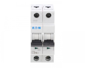 Wyłącznik nadprądowy 2P D 10A 6kA AC PL6-D10/2 286577