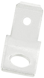 Konektor płaski Męski 6.35 x 0.8mm długość 17.5mm Izolacja: Nieizolowane Cyna