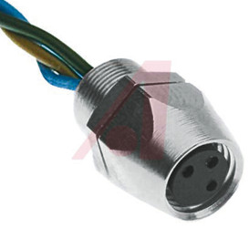 Złącze wielostykowe przemysłowe 3-pinowe M8, panelowe Wtyczka Turck