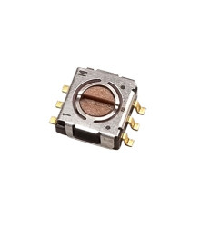 Obrotowy przełącznik wyboru, SP2T, 0.5 VA, 16V, 2-położeniowy, Nidec Components CS-32