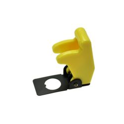 Osłona przełącznika dźwigniowego typu T żółta