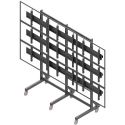 Videościanka mobilna, modułowa w układzie 3x3, dla monitorów w zakresie 40-47"