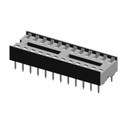 Podstawka do układów scalonych DIP24 zwykła 2,54mm 30.5x9.9