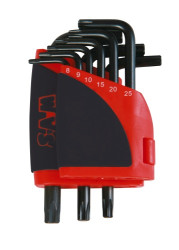 Zestaw kluczy Torx typu L, 9 szt., SAM