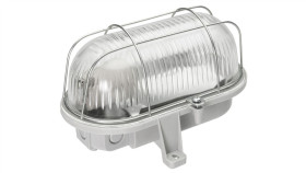 Oprawa Kanałowa Oval-7063T, E27, 75W, Biała-Polipropylen, Klosz...