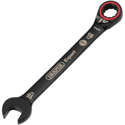 Draper Expert 03905 HI-TORQ&#xAE; Reversible Ratchet Spanner 15mm