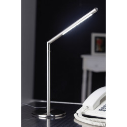 Brilliant G92928/13 Bombay LED Desk Light 6W Iron Daylight White Switch