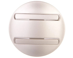 CELIANE Plakietka klawisza podwójnego slim tytan 065102