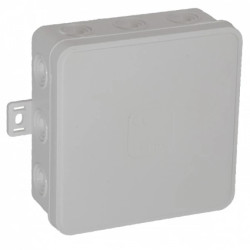 Puszka n/t CLICK, IP54, 12 przepustów, 100x100x41mm, biała,OR-JB-13804/W