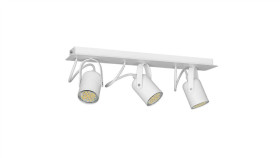 Lampa Sufitowa Pico White 3Xgu10 Mlp991 Milagro